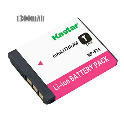1x Kastar Battery for Sony NP-FT1 Cyber-Shot DSC-T5 DSC-T9 DSC-T10