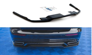 Attacco diffusore coppa NERO per Volvo S60 Mk3 R design attacco posteriore splitter -vB - Foto 1 di 9