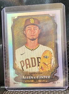 Yu Darvish 2024 Allen & Ginter Hot Box Silver Portrait - Padres - Picture 1 of 2