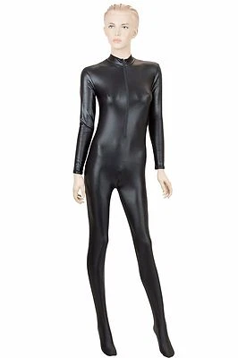 Wetlook Ganzanzug FRV+SRV + Fuß Damen Overall elastisch Hauteng stretch shiny - Bild 1 von 3