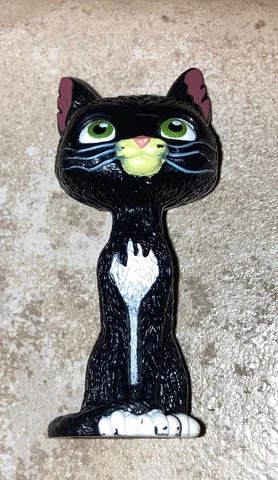 Disney DecoPac Mittens Black Cat Figure Cake Topper pvc 2008 2 inch Cover