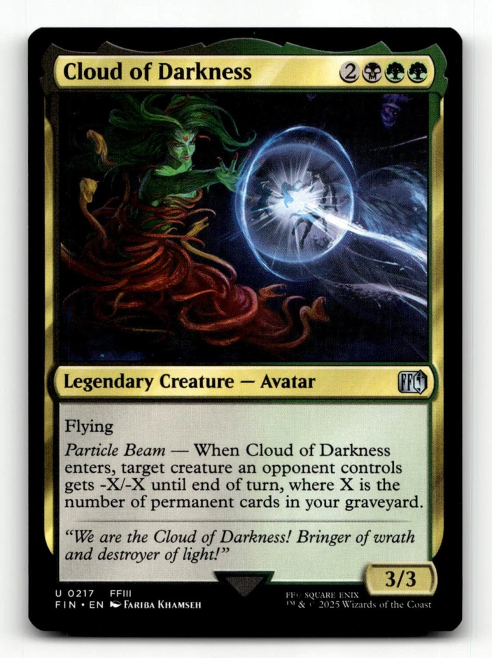 MTG - Cloud of Darkness #217 - FINAL FANTASY - Image 1 of 1