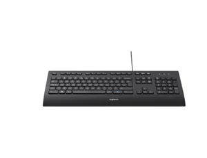 Logitech K280e Pro USB Tastatur Noir Kabelgebunden Business Black AZERTY Franz - Bild 1 von 5