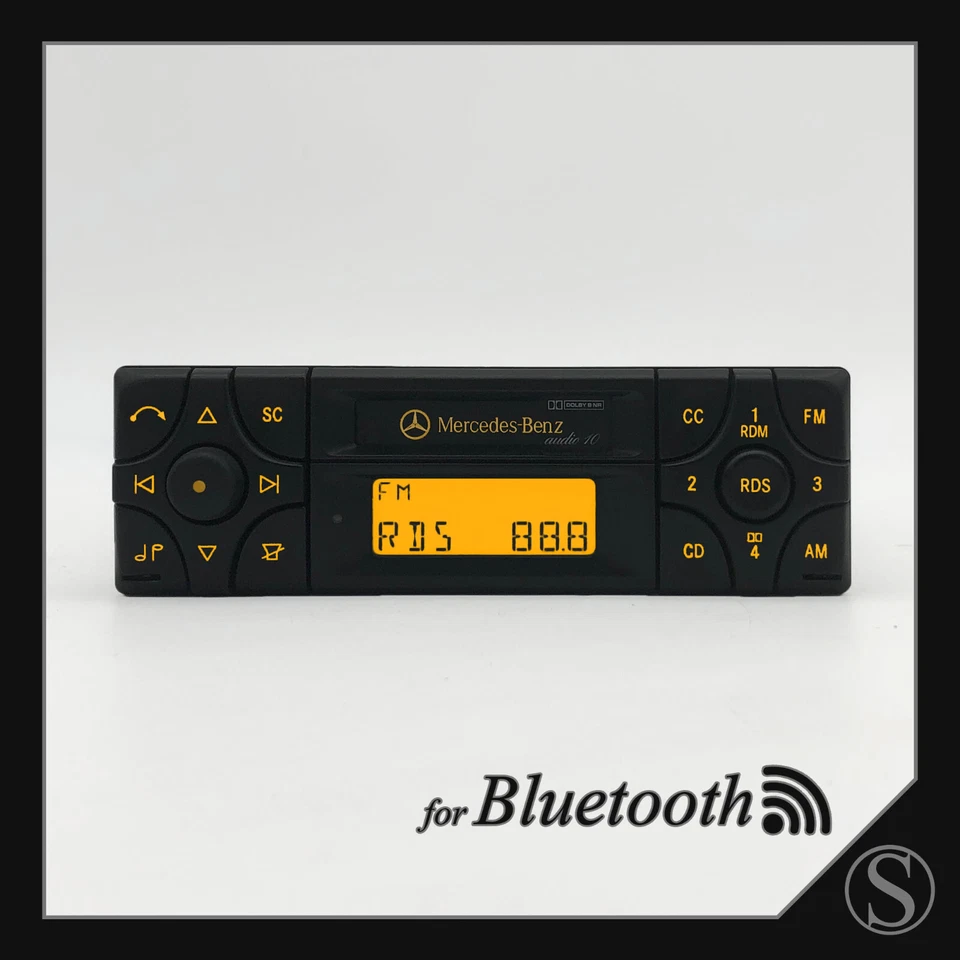 Mercedes-Benz Audio 10 CC Becker BE3100 Radio für BLUETOOTH W201 W202 W124 R129 - Bild 1 von 1