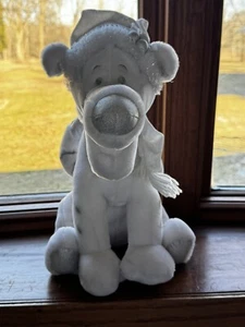 Disney Store Tigger Snowflake Pals exklusives 15 Zoll weißes Plüschtier Stofftier Spielzeug - Bild 1 von 10