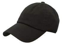Polo Style Cotton Baseball Cap Ball Dad Hat Adjustable Plain Solid Washed Unisex