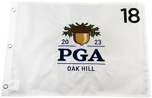 Official 2023 PGA Championship Oak Hill Golf Pin Flag Brooks Koepka 🔥 ⛳ - Picture 1 of 2