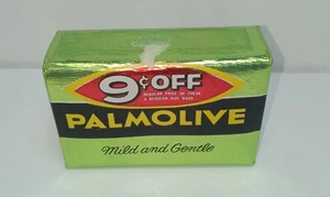 Vintage Palmolive Foil sapone da bagno delicato e delicato 3,5 once NOS - Foto 1 di 3