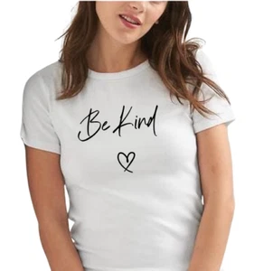 BE KIND LOGO Camisetas Impresas, Camisetas Logotipo Unisex con Personalización Disponible - Imagen 1 de 16