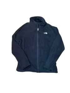 The North Face Black Fleece Sherpa Lined Full Zip Sweater Womens Extra Large - Picture 1 of 7