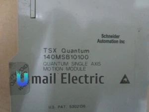 SCHNEIDER TELEMECANIQUE 140MSB10100 可编程式编程式编程式编程式/编程式传输设备已测试 - - Picture 1 of 5