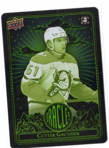 2024-25 Upper Deck Extended - O-48 Cutter Gauthier - Oracles Rookie Green SSP - Foto 1 di 1