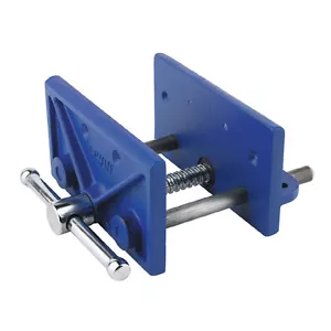 Irwin 6,5 Zoll Holzarbeiter Schraubstock quadratisch unter der Bank Montage Handwerkzeug fester Griff - Bild 1 von 3