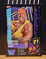 2021 WWE Slam Attax - #293 - Legends - Hulk Hogan - Topps 