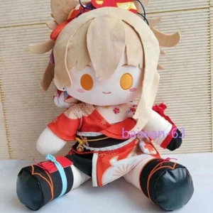 Genshin Impact Fufu Yoimiya Plushie Doll Sit Cushion Toy Pillow Decor Gift 40cm - Picture 1 of 6