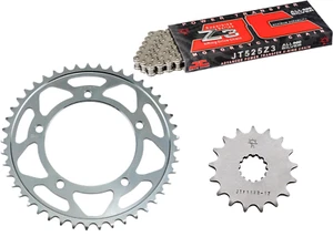 KIT/TRASMISSIONE JT CATENA 525 Z3 116RL CORONA 44 PIGNONE 17 BONNEVILLE/T100 800 - Imagen 1 de 6