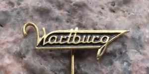 Vintage Wartburg Motors DDR GDR East German Car Auto Manufacturer Pin Badge - Picture 1 of 8