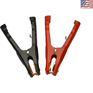 Versatile 400C-2 Booster Cable Clamps - Vinyl, 500A, Fits 6 & 12V Batteries - Picture 1 of 4