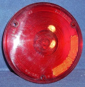 RF1122 1960 - 1964 Chevrolet Chev Chevy Truck Stop Brake Tail Light Lens NORS - Picture 1 of 2