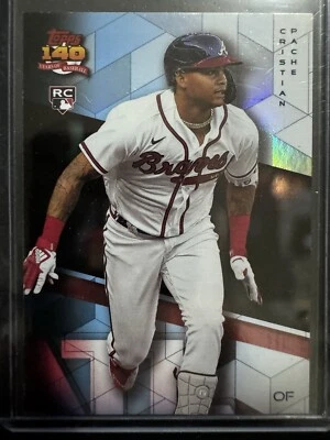 2021 Topps Archives - 2091 Topps Blue Foil #287 Cristian Pache /25 (RC) - Image 1 of 2