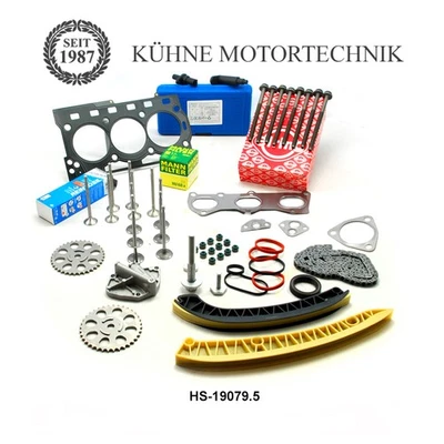 HS-19079.5 Zylinderkopfdichtung Satz + Steuerkette für VW Seat 1,2 12V AZQ BZG