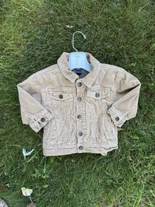 Vintage Y2K Beige Gap Cord Jacke Größe 18-24 Monate Baby Junge Mädchen - Bild 1 von 7