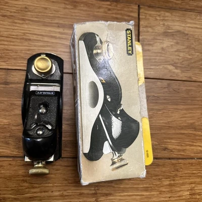Stanley Adjustable Mouth 21 Degree 1-5/8” Block Plane 12–920 Sheffield England - Image 1 of 4