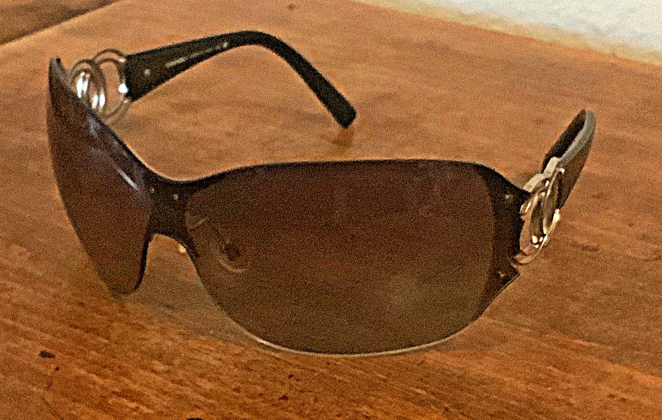 CHANEL 4147 RIMLESS SUNGLASSES BROWN TINT A WOMENS FASHION DESIGNER BEAUTY  - Image 1 of 4
