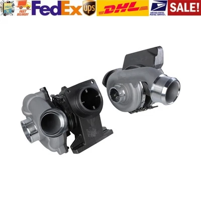 2PCS High+Low Pressure Turbo Kit for Ford F-250 F-350 F-450 6.4L 2008 2009 2010 Foto 1 de 4