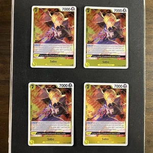 Juego Sabo - OP09-104 x4 - Emperadores en el Nuevo Mundo - Juego de cartas coleccionables de una pieza - Imagen 1 de 4