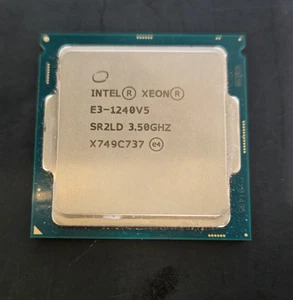 Intel Xeon E3-1240v5 3.5GHz Quad-Core SR2LD CPU Processor - Bild 1 von 2