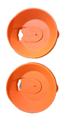 Tapas de viaje para vaso Tervis con deslizador genuino 24 oz. NUEVO - Color Naranja Lote de 2 Foto 1 de 4