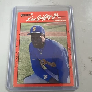 1990 Donruss Ken Griffey Jr. #365 Multiple Misprint And Error Card. Ultra Rare! - Picture 1 of 2