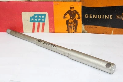 Eje de rueda delantera Harley-Davidson 43875-48 - Cabeza de pala Panhead FL 1949-66 Foto 1 de 4