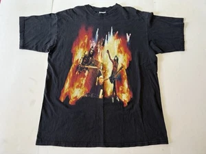 T-shirt vintage 2000 Kiss Farewell Tour uomo XXL Rocks Milwaukee Y2K concerto anni 00 - Foto 1 di 9