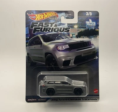 🔥 Hot Wheels Premium Car Culture Fast & Furious Jeep Grand Cherokee Trackhawk Foto 1 de 2