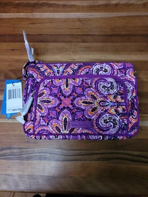 Vera Bradley Icónico RFID Little Hipster 100 % Algodón Patrón Tapiz de Sueño Nuevo con Etiquetas Foto 1 de 4