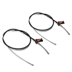 6R0609721B Rear Handbrake Cables X2 for Seat Ibiza Skoda Fabia NJ5 VW Polo - Picture 1 of 4