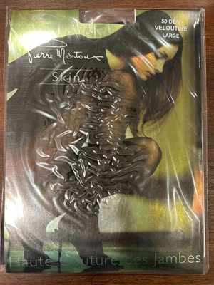 ¡NUEVO! Pantimedias Pierre Mantoux Piel Grande 50 Den Veloutine Ciruela 'Ireos' Foto 1 de 2