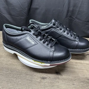 Men's Dexter Bowling Shoe B801-1 Black Leather Upper Mens Right Hand US Size 9 M - Picture 1 of 17