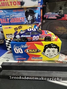 2004 1/24 Action Mad Racing #00 Kenny Wallace Aaron's Edizione Limitata 114/288  - Foto 1 di 7