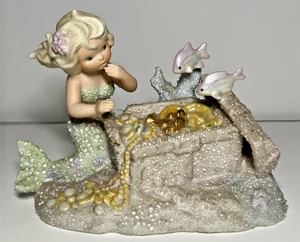 1994 Ensco Coral Kingdom JEWEL #137316 Figurina Sirena Numerata #250/7500 - Foto 1 di 8