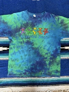 Vintage Y2K Blue Bar Amboss Grateful Dead Dancing Bears T-Shirt Herren Large TyeDye - Bild 1 von 14