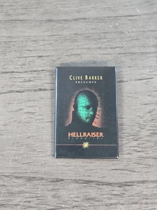 Clive Barker Presents Hellraiser Bloodline. Vintage MOVIE horror pin. Pre-owned. - Picture 1 of 2