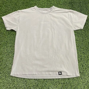 YoungLA Essential Jacked Men’s Medium Gray T-Shirt Athletic Activewear Fitness - Picture 1 of 10