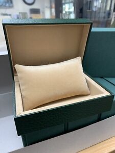 New Watch Boxes Pack Of 5 Green With Nude Cushion Unbranded