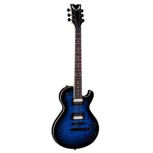 Dean Thoroughbred X Quilt Maple Top Electric Guitar, Trans Blue Burst, TBX QM TB - Picture 1 of 1
