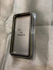 Coque Bumper pour iPhone 5G - Noir/Jaune - Photo 1 sur 2