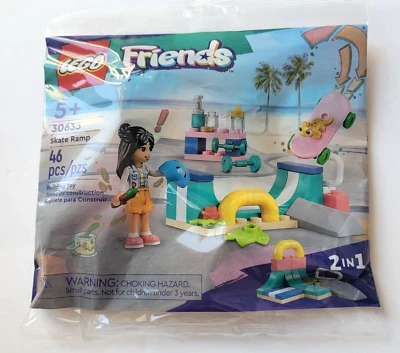 LEGO Friends 30633 Rampa de Skateboard, bolsa de plástico nueva Foto 1 de 4
