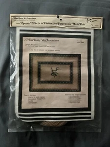 New Miss Betty and Associates Doll House Rug Oriental Dragon Rug Kit #2006 - Picture 1 of 3